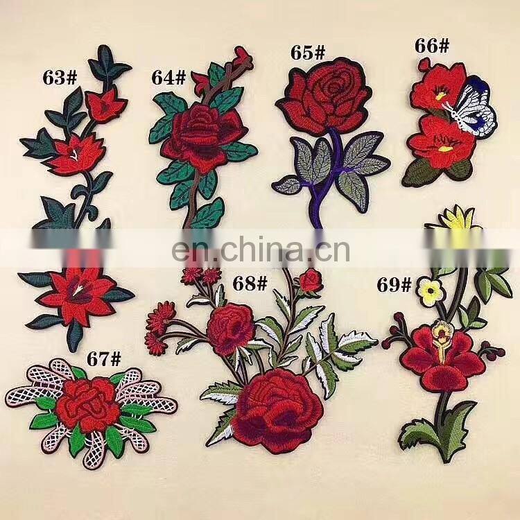 rhinestone/beads/pearl embroidery hotfix applique handmade iron on patches