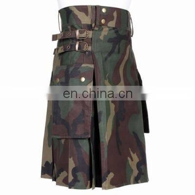 2014 High Quality Active Men Magic Utility Sports Casual Pocket Kilt