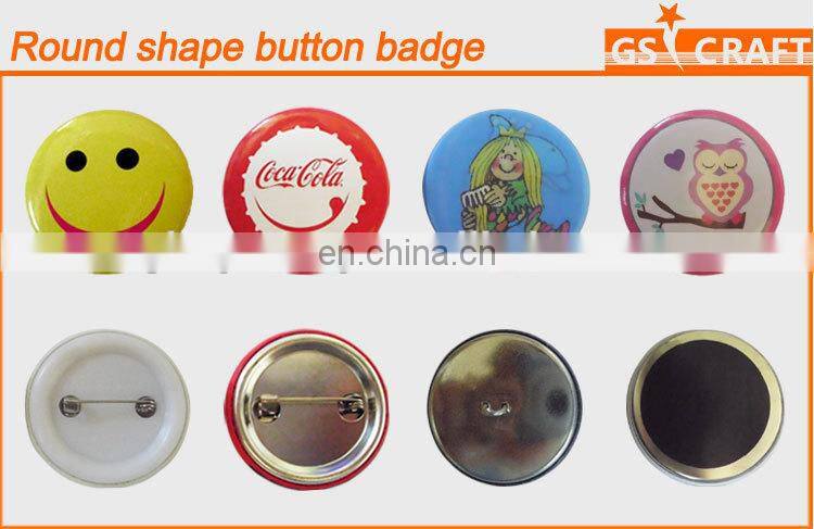 fridge magnet magnet tin button badge / promotional gifts Color Printing button badge/custom badges