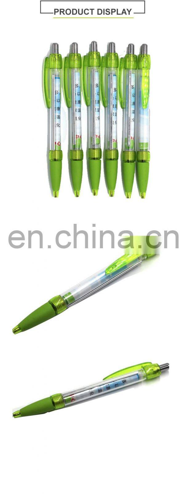Top selling promotional plastic pull out banner pen