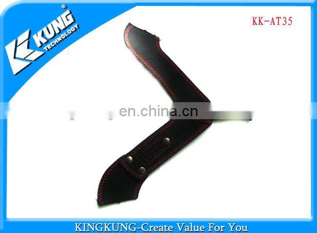 Pu leather shoes uppers for 2015 new fashion straps