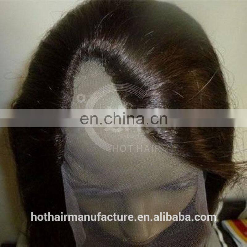 Fashion wig! U-part wigs with 0.5" lace front ,HOT SALES!lace front wig