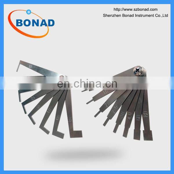 ck1 ck2 iec 60065 iec 60335 GB2099 stainless steel iec creepage distance test cards