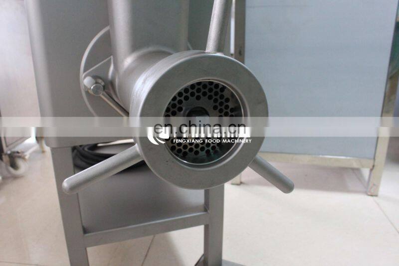 FK-332 Automatic Grinder Type Meat Fish Mincer Paste Making Mincing Machine with table size