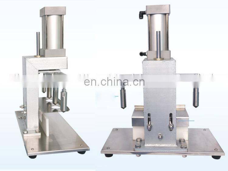 Mushroom growing bag punching / cultivation equipment , mushroom stick punching machine
