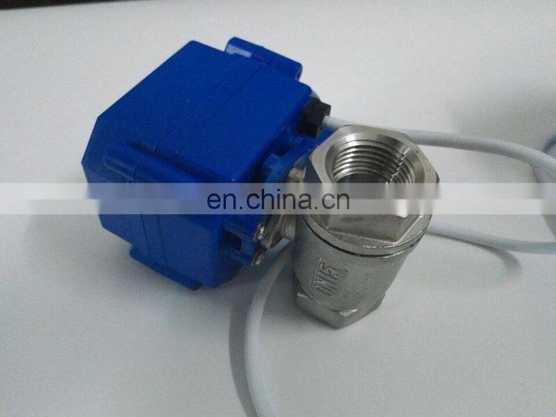 cwx-15n electric ball stainless steel valve