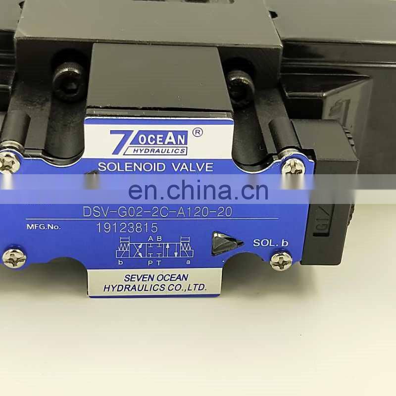 Seven 7 ocean DSV/DSD-G02-2C-DC24-90/6C 2A 0C -03 DSG-G02-2C-A120-20 solenoid directional valve