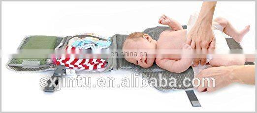 Mommy Travel Foldable Waterproof Organizer Kit Baby Portable Changing Station Pad Diaper Changer Mat