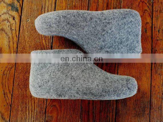 Wholesale Natural Felted Wool Boot