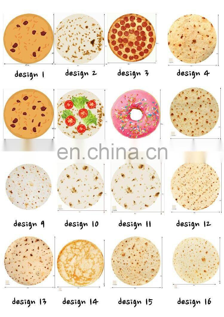 Hot Selling Funny 3D Printed Pink Donut Beach Towel Blanket 47Inch