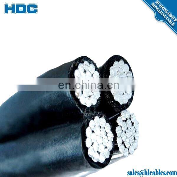 POWER CABLE ABC 3CX120SQMM+1CX95SQMM ALUMINIUM 0.6/1kV XLPE Insulation