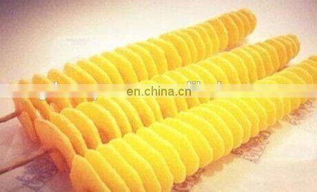 electric tornado potato cutter potato chips making machine tornado potato machine