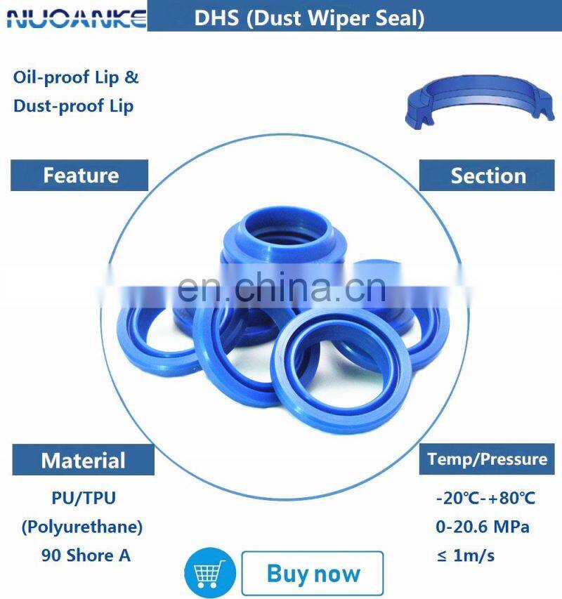 Hydraulic Cylinder Seal Ring Excavator Seal A1 W17 PW GHP DH04 DH DHS PU Dust Wiper Seal