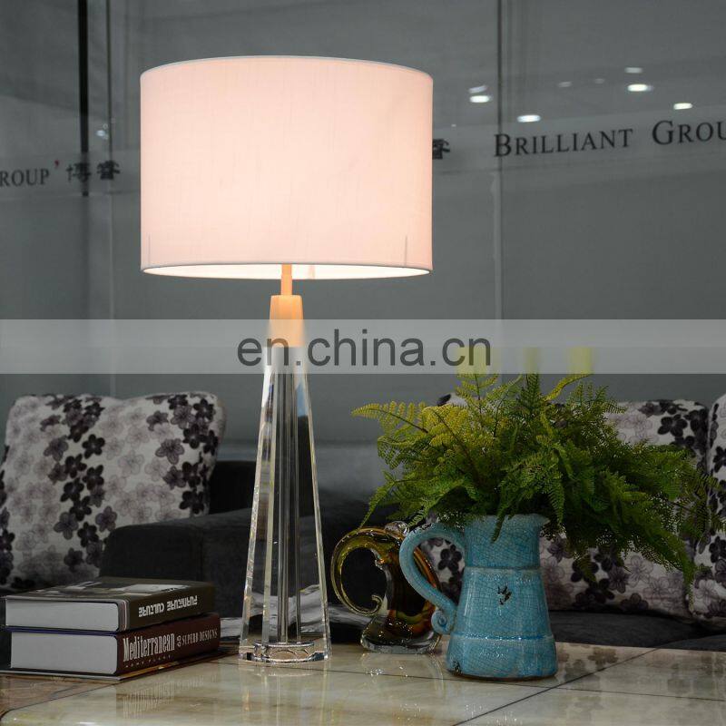 Modern Nordic Crystal Decorative Led Bedroom Bedside Table Lamp
