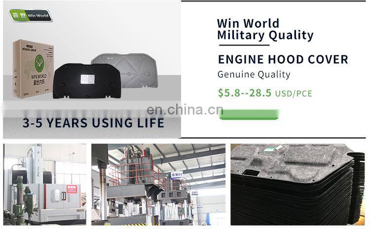 Benz GLB W247 Front Engine Hood Insulation Cover Top - Selling Use for Mercedes Car Engine Hood Bonnet Carbon Fiber Common Use