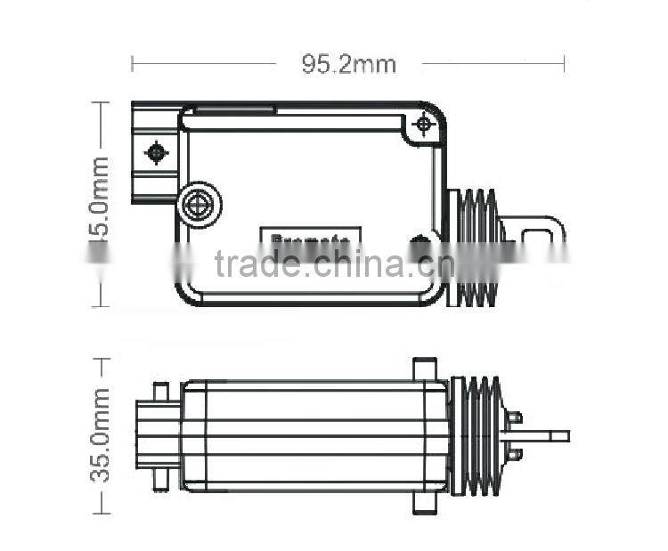 Car Door Lock Actuator With Connector Used For Renault Oe No. 7702127213