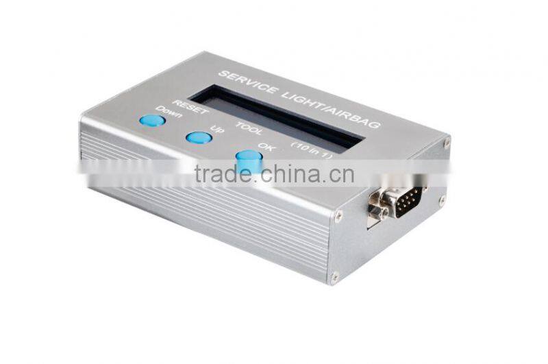 Car/vehicle diagnosis Universal 10 in 1 Service Light & airbag crash data reset tool