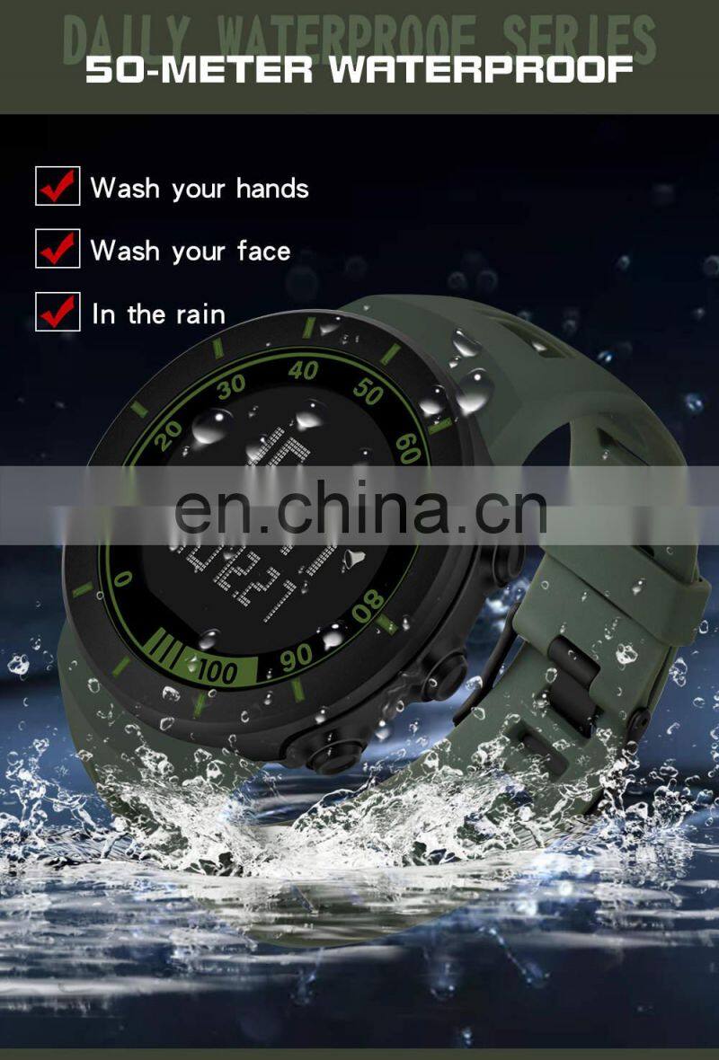 SANDA 9001 Men Watch Luxury Large Dial Digital Watches Electronic Wristwatches digital watches sanda