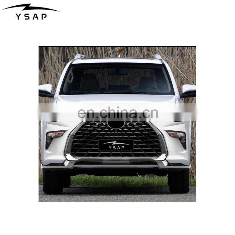 New design LX style body kit front bumper rear bumper grille for 4Runner limited facelift body kit for 4 Runner
