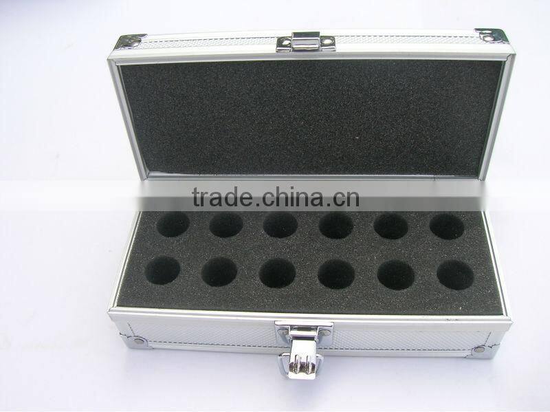 professional portable watch case with aluminum gift case