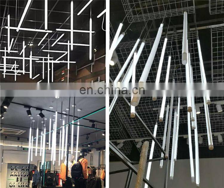 360 Degree Lighting Plastic Pipe Tube 2ft 4ft 5ft Hanging Wire IP67 Waterproof T8 Led Tube