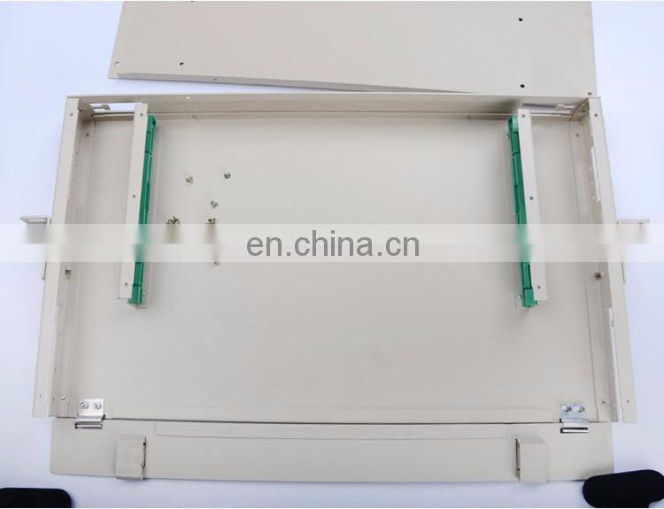19 Inch Cabinet 96 Core ODF 6 U Optical fiber Distribution Frame
