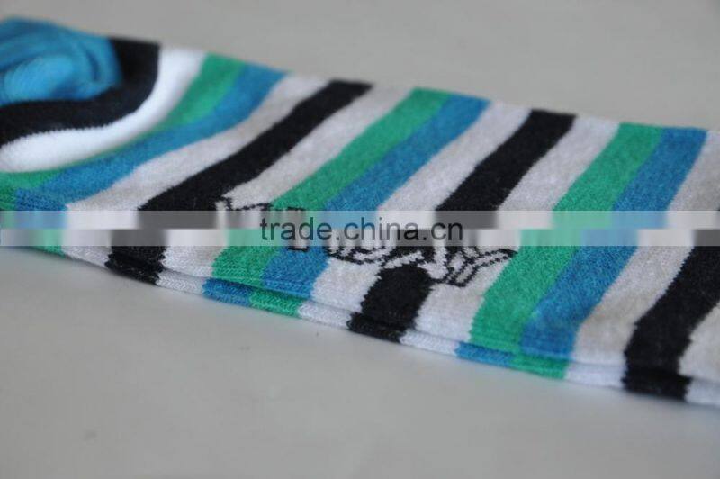 Men's stripe cotton socks
