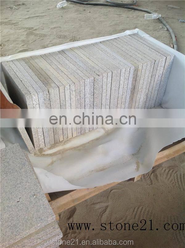 Bushed hammered G603 Granite Tile for Walls and Floors