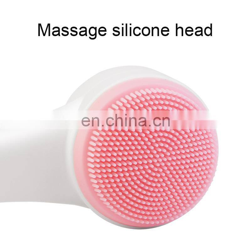 Wholesale Eco Friendly Biodegradable Korean Facial Cleansing Brush With Silicone Massage Brushes For Deep Cleaning