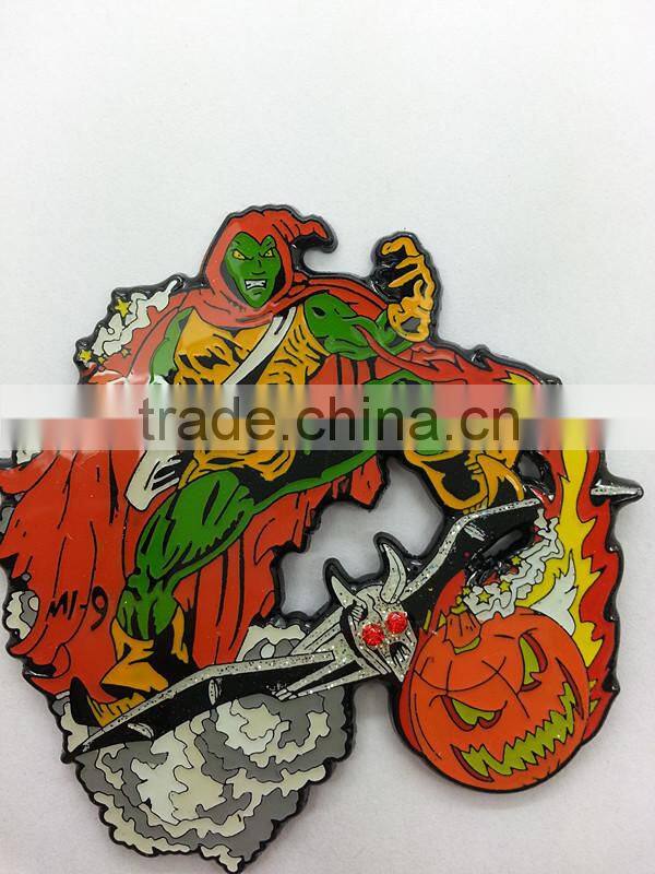 custom lapel pins no minimum/ soft enamel cartoon lapel pins