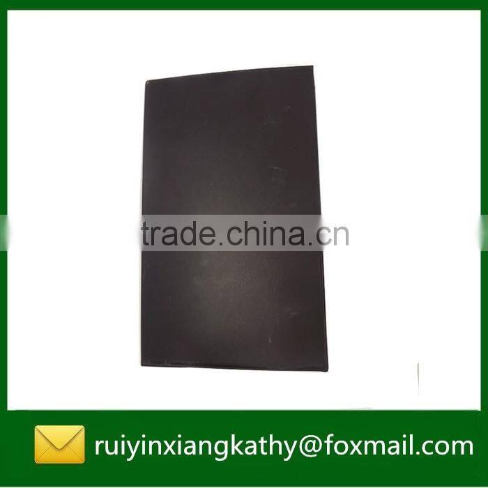 PP material hard cover name card 2 ring binder with name card