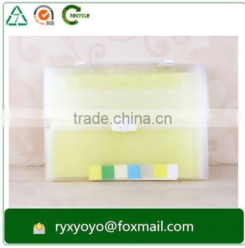 hard cover pp custom printed pockets expandable file folder with fastener