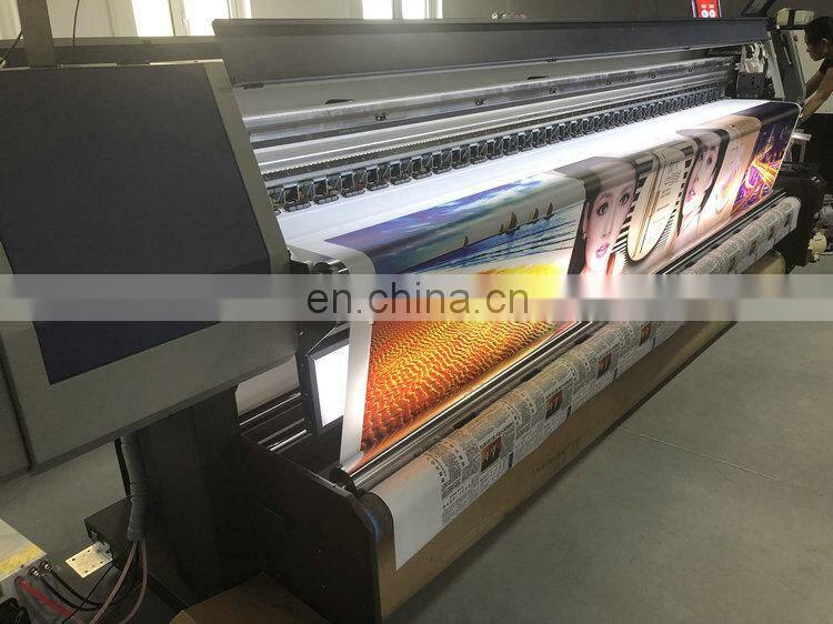 Newest !!! YANTU YT-3202UV 10ft/3.2m large format roll to roll uv printing machine (1or 2pc DX5/XP600 printhead optional )