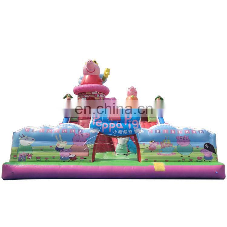 Cheap Inflatable Castle new design air bouncer inflatable trampoline slide For Sale