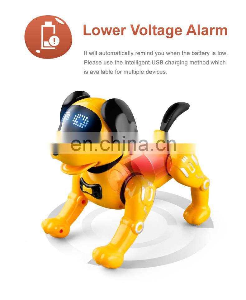 2022 New RC Robot JJRC R19 Intelligent Toy Interactive Singing Storytelling Remote Control Robot Dog Gift For Kids