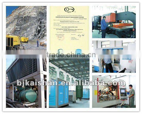 KHE220-24 Energy saving High efficiency Diesel driven portable screw air compressor for mine