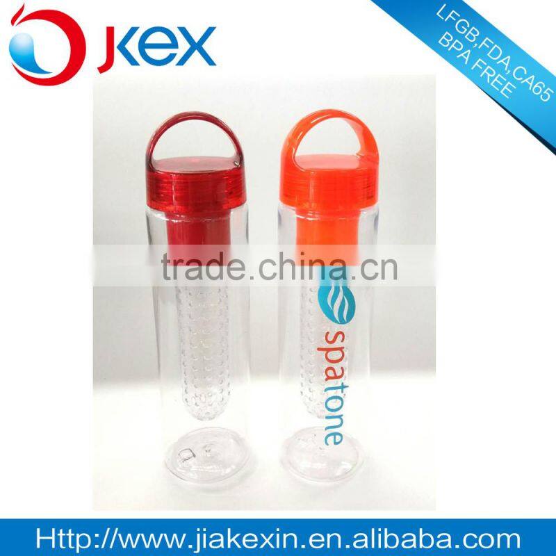 water bottle fruit infuser with sport top