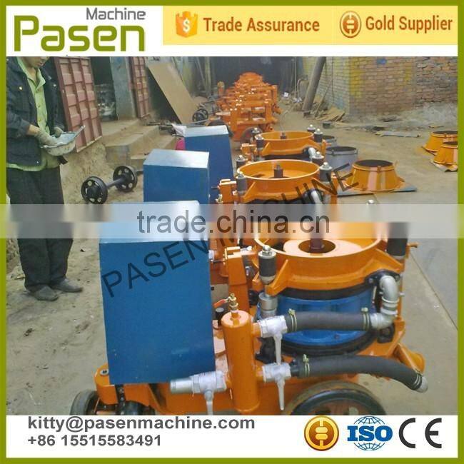 Wet-mix concrete shotcrete machine for sale / Shotcrete machine price / Shotcrete pump