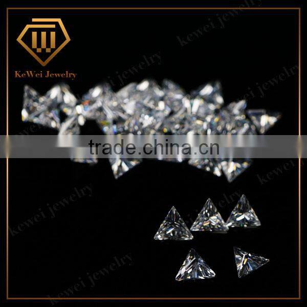 White cz gemstone 5*5mm or 6*6m excellent cubic zirconia