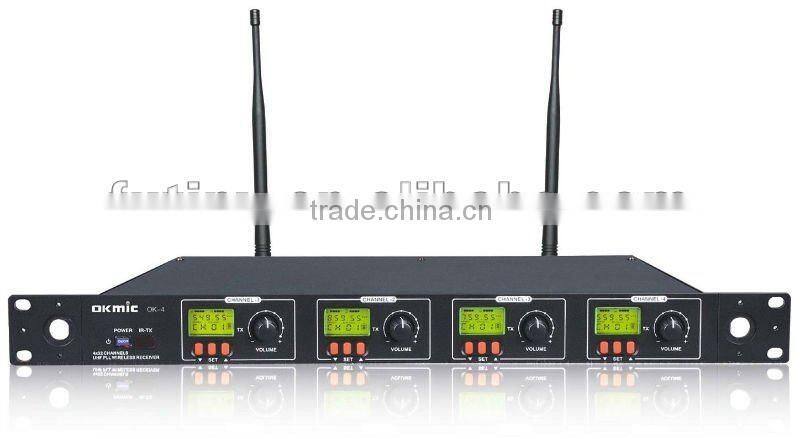 OK- 4 karaoke microphone/4 channels wireless microphone