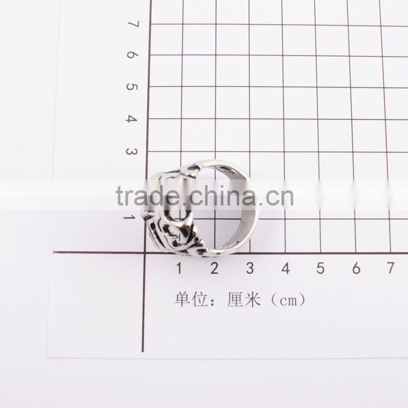 Wholesale new products 2016 indian punk jewelry skull ring ARJZ-01473