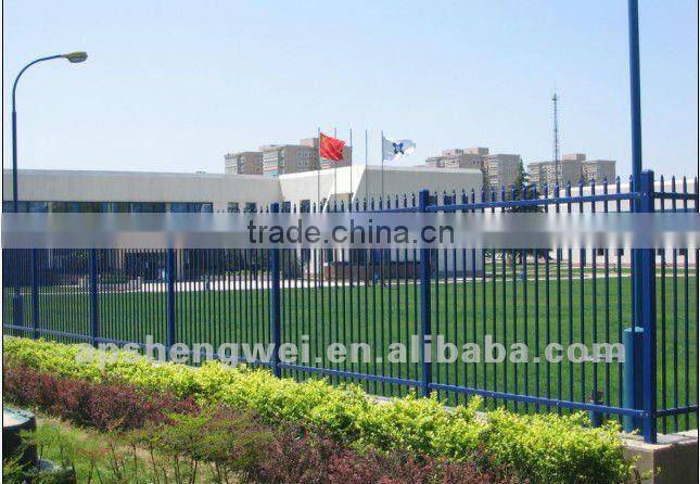 Hot dip galvanized 1.8m(H) metal fence panel