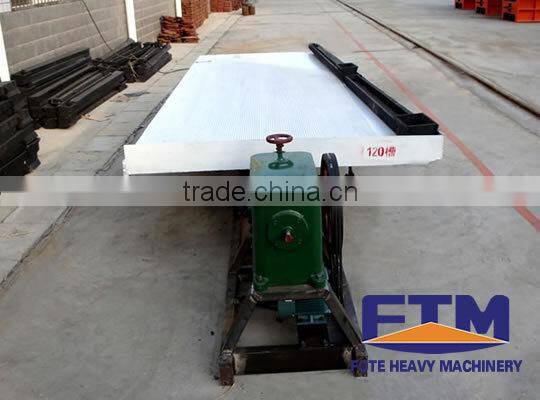 Gold mining equipment shaking table from China