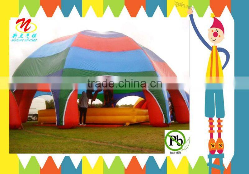 Inflatable transparent tent with door, inflatable rentals,inflatable tents