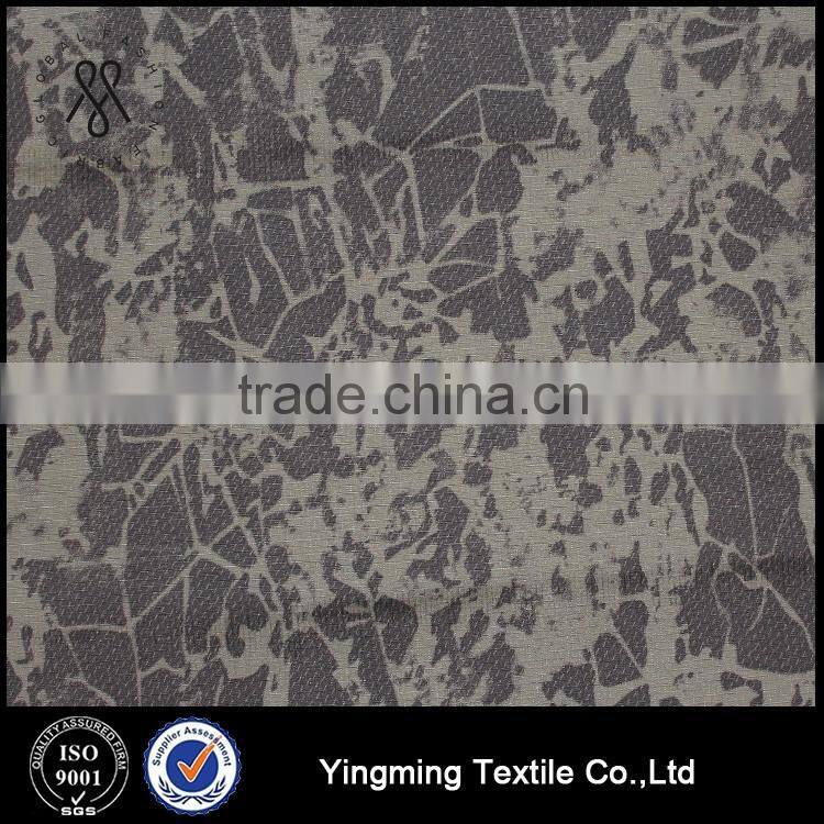 100%nylon grid coating fabric for winter cloth