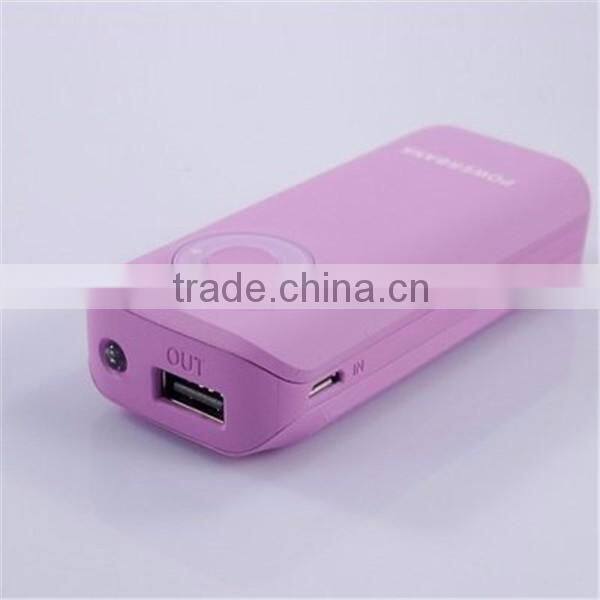Red power bank 4000mah car shape power bank