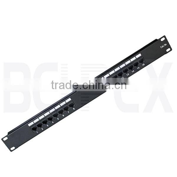 UTP Patch Panel 16 Port RJ 45 Cat5e Patch Panel