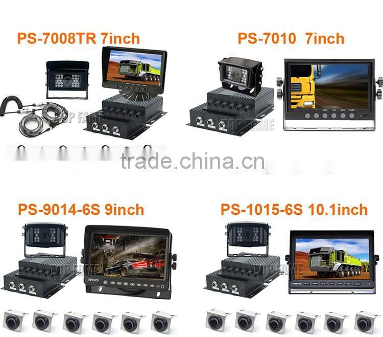 10.1inch HD digital LED monitor display car backup radar sensor system