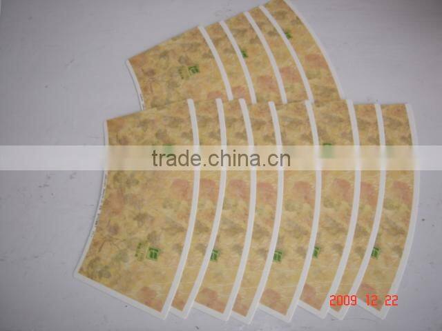 NEW design custom printed PE coated sheet paper