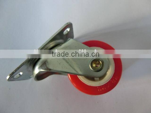 1.5" plastic swivel caster
